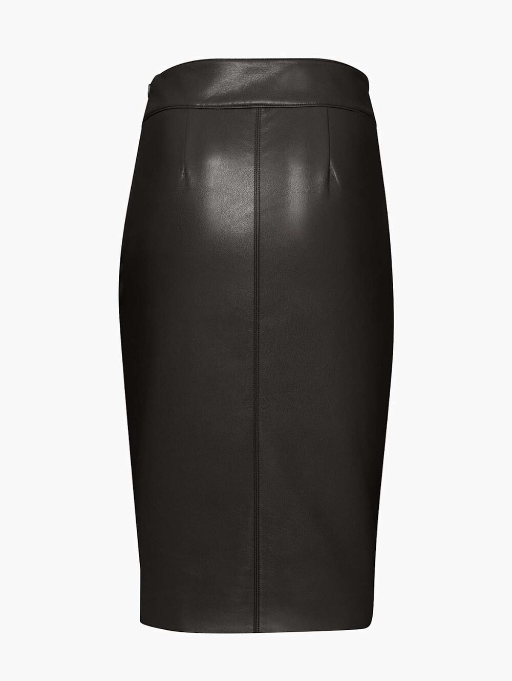 Babaton Aritzia Pegu Skirt Size 6 Vegan Leather Midi High Waist - Picture 5 of 14
